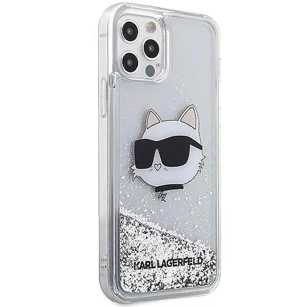 Etui Karl Lagerfeld Glitter Choupette Head na iPhone 12 / iPhone 12 Pr