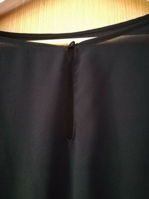 Vestido preto XS Zara