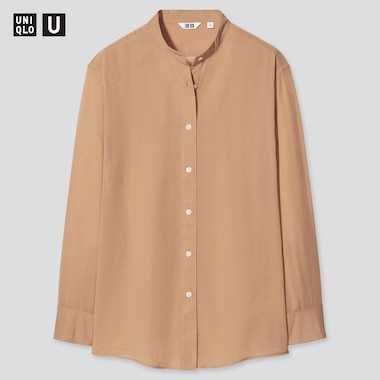 Uniqlo блузка рубашка дизайнерская