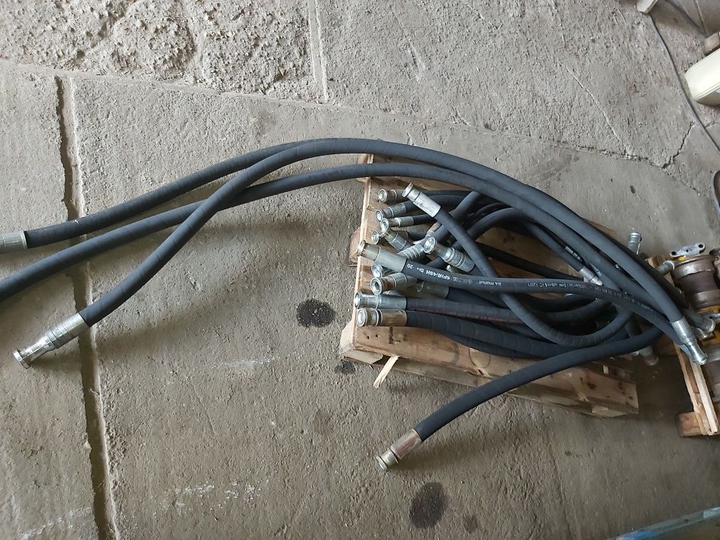 Komplet węży hydraulicznych, wąż hydrauliczny waryński M250 - części