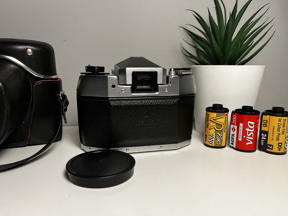 EXA 1b 50mm f2,8 - aparat analogowy, zadbany, z kolekcji