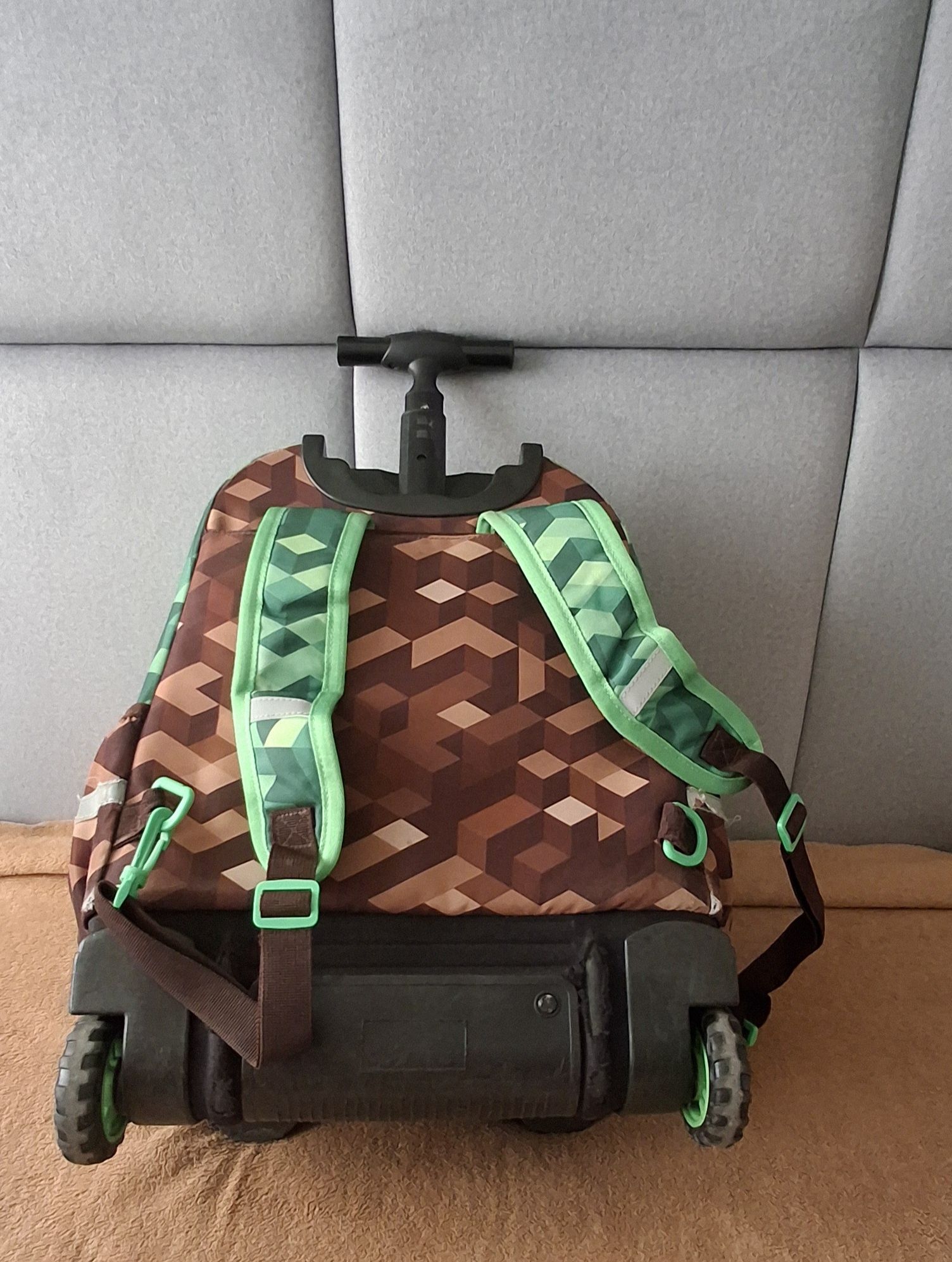 Plecak szkolny na kólkach Minecraft CoolPack