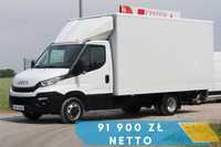 Iveco Daily 35C12 Kontener 8 palet + winda 750kg + drzwi boczne **Niski przebieg**Klima**Serwis**Sprowadzony**  **DMC 3,5t**Prawo jazdy kat. B**