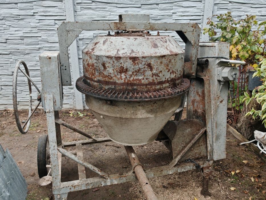 Betoniarka w pełni sprawna