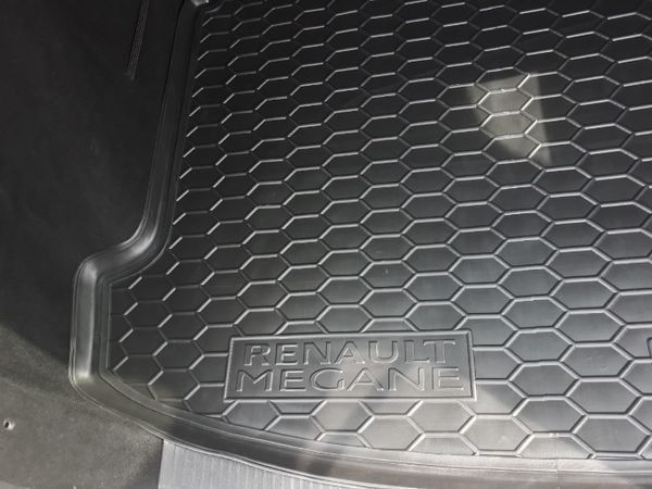 Коврик в багажник для Renault Megane 3 Universal (с ушами) Автогум