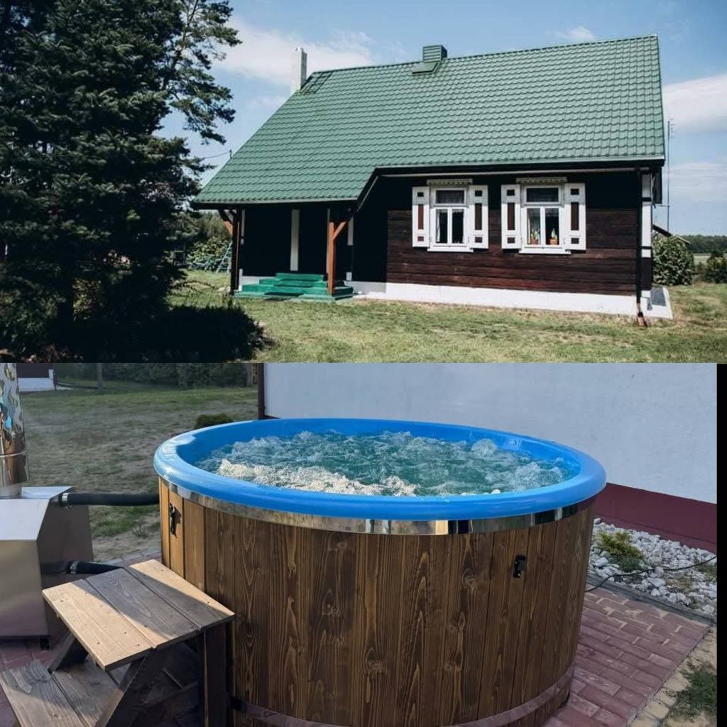 Domek całoroczny z balią