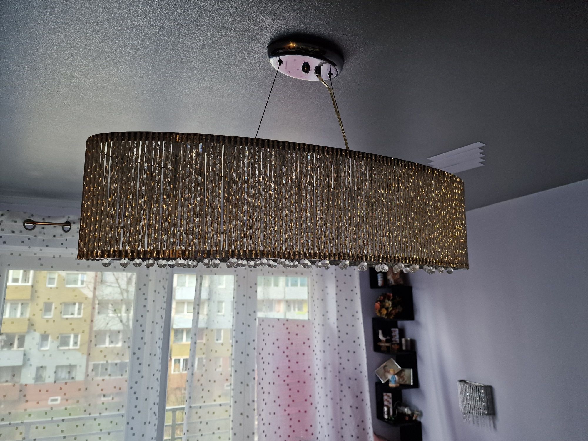 Lampa Żyrandol wisząca Anabella +Kinkiety