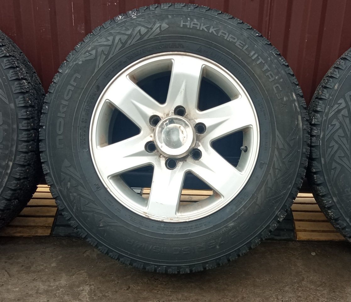 Диски титани легкосплавні колеса R16 C 16C 6×139,7 TOYOTA HILUX