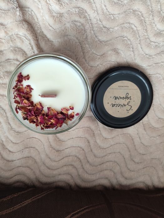 Świeczki sojowe świece zapachowe handmade 235 ml