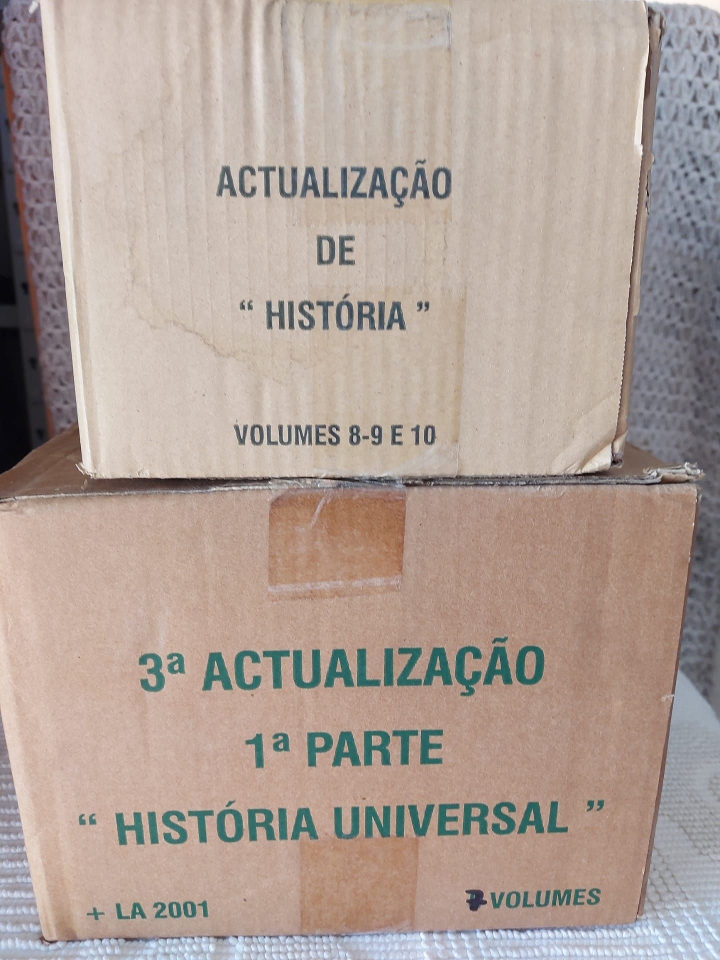Atualização História Universal GEPB - 10 livros novos caixa original