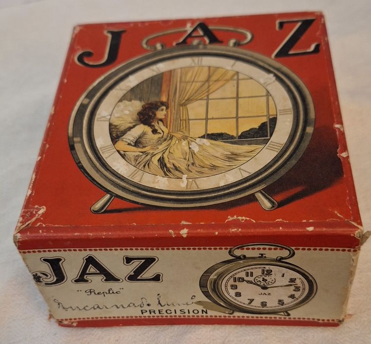 Relógio despertador JAZ mecanico vintage