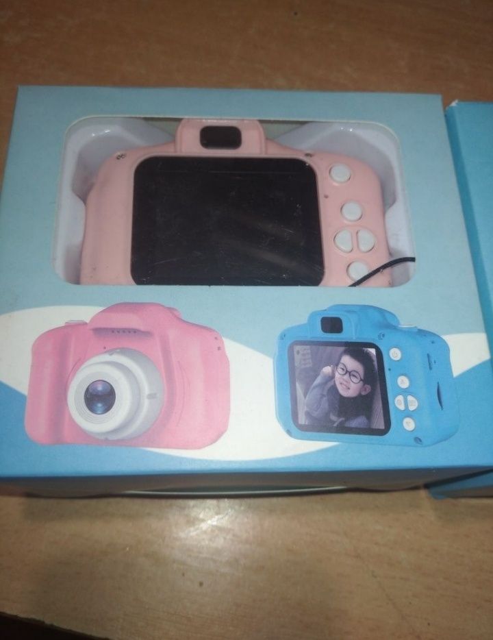 Детский фотоаппарат камера фотик для ребенка противоударный фотоапарат
