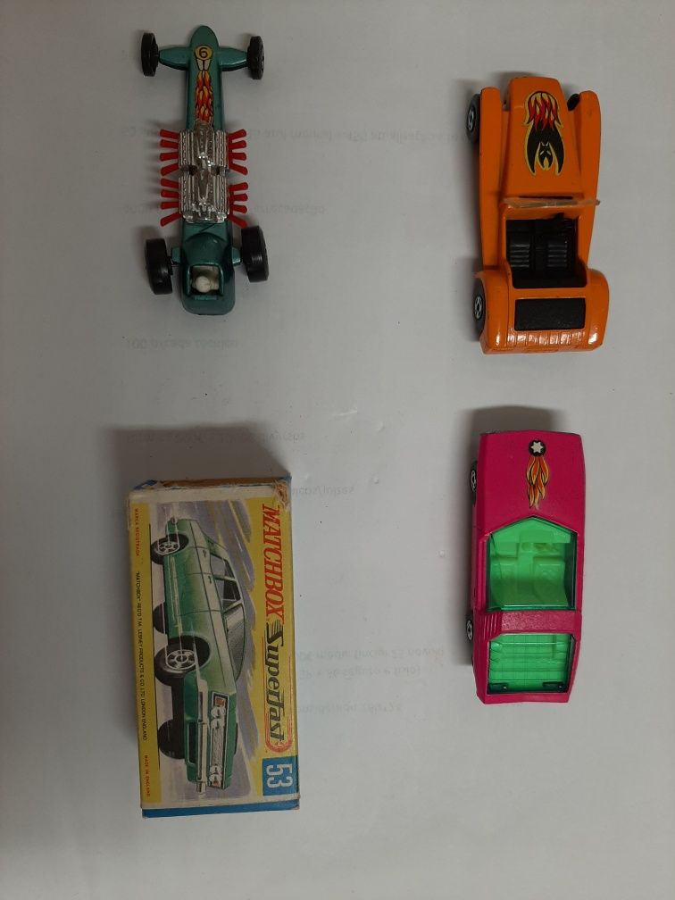 Carros Matchbox - Muito Antigos - Ano 1965 / 70