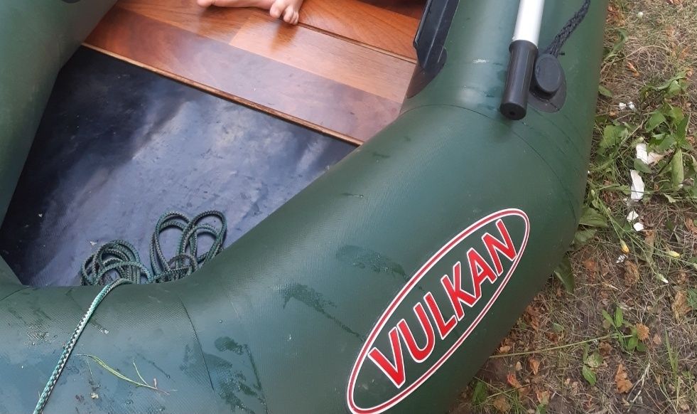 Надувний ПВХ човен Vulkan V190 весловий.. Лодка Вулкан гребная надувна