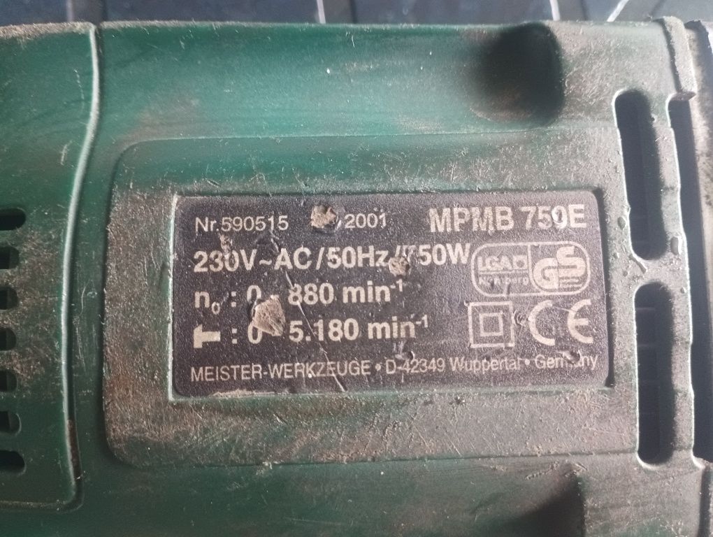 Młotowiertarka Meister MPMB 750 E (Uszkodzona)