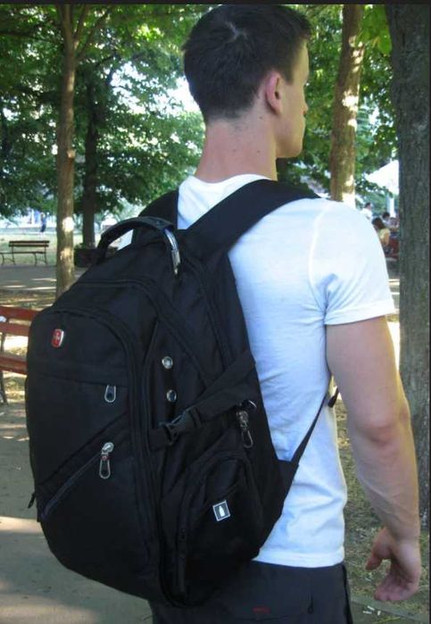Рюкзак унівесальний міцний швейцарський рюкзак swiss bag 8810
