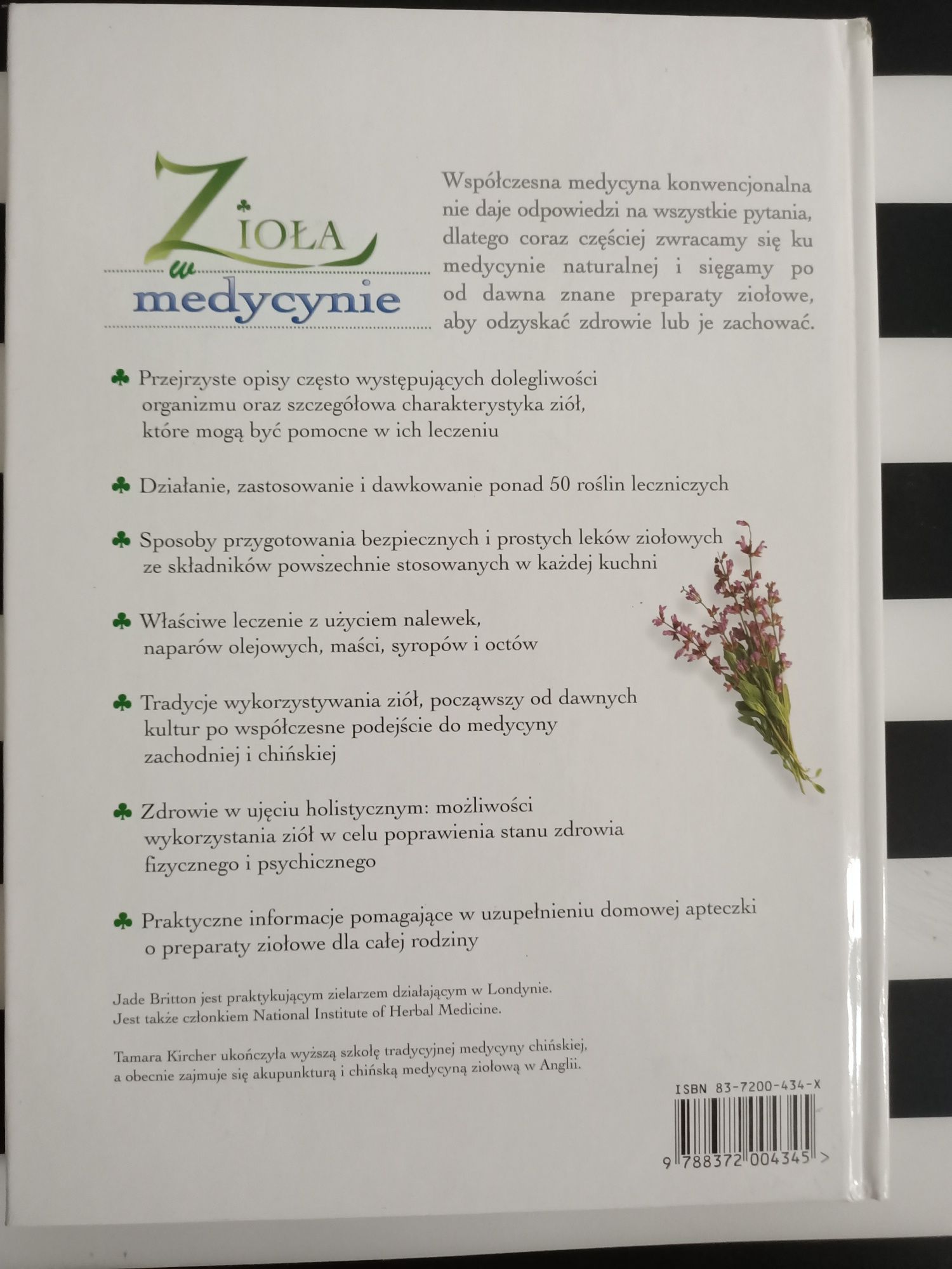 Zioła w medycynie Jade Britton