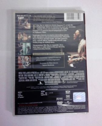 RAY Ray Charles, Jamie Fox DVD foliaNOWY