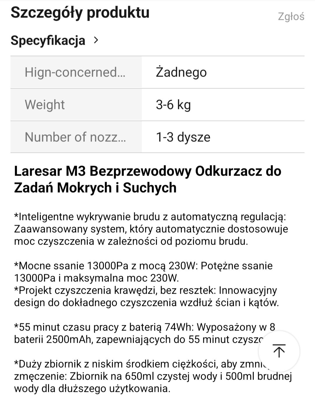 Mop laresar M3 na sucho i mokro