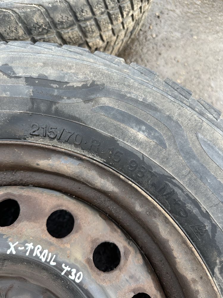Диски металеві комплект R15 5x114.3 dia 66.1