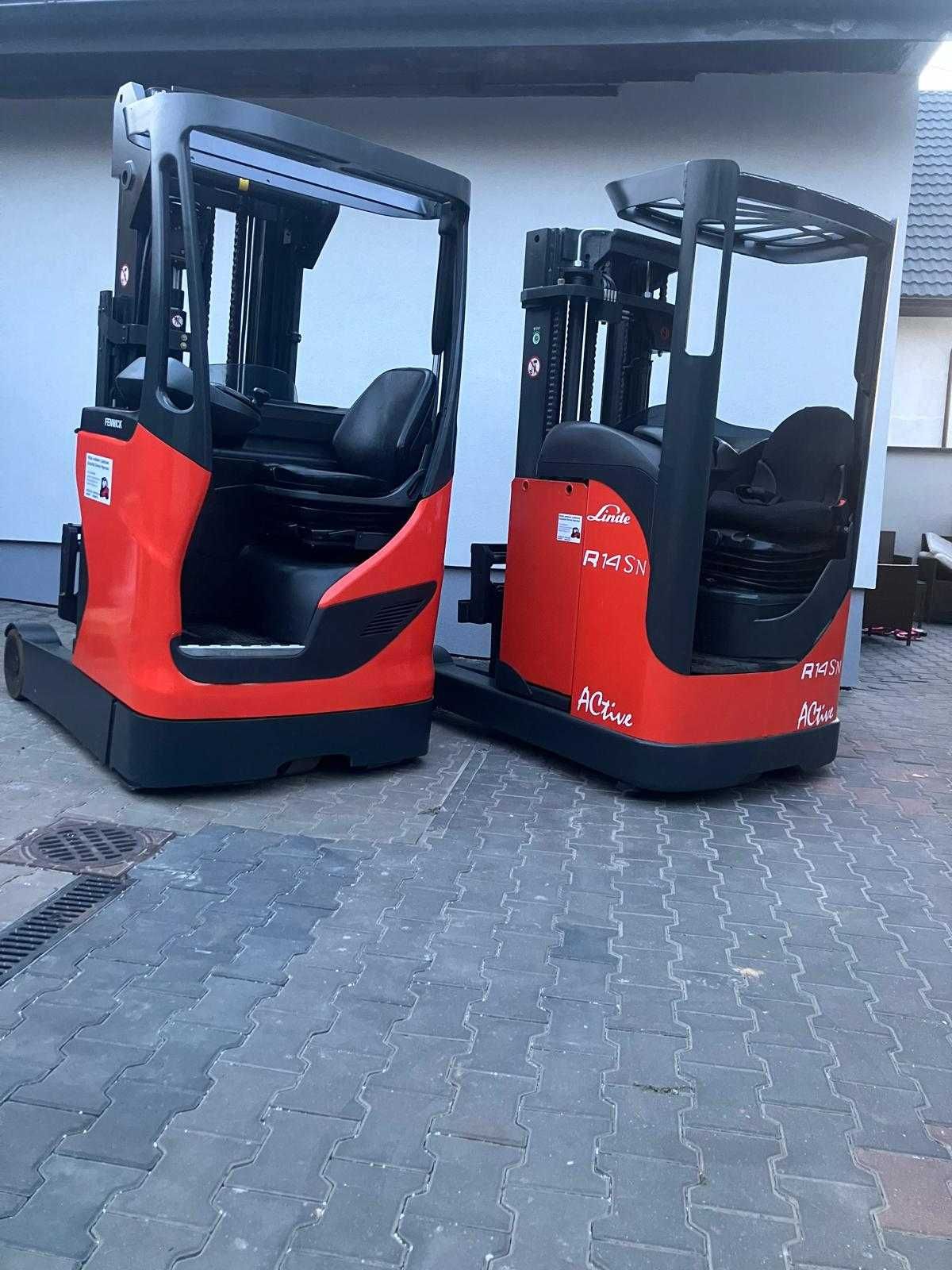 Ричтрак штабелер електричний Linde R14SN 1400кг 5600мм