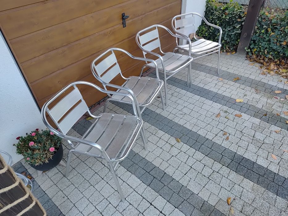 Krzesła fotel taras