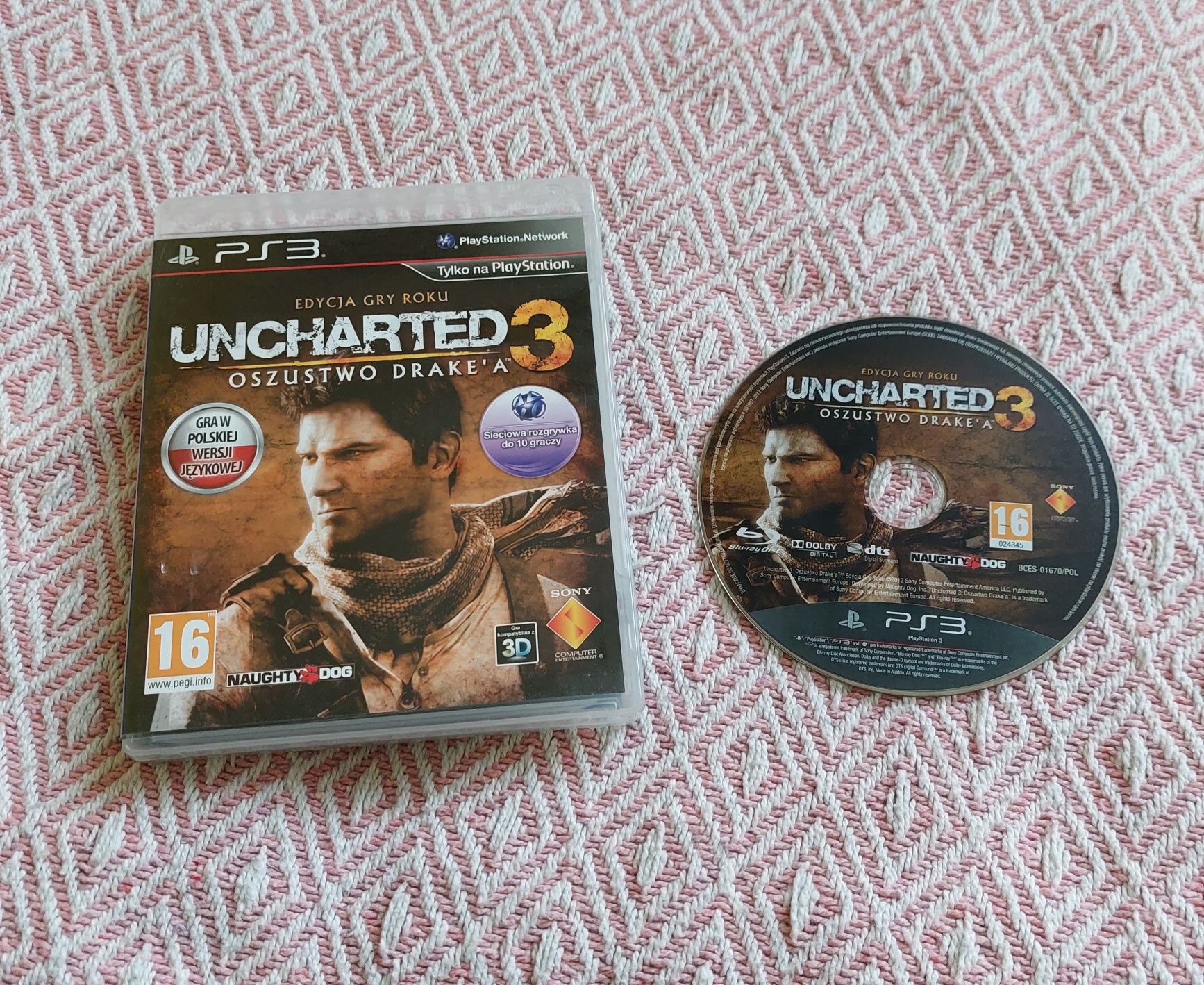Uncharted 3. Oszustwo Drakea. Ps3.