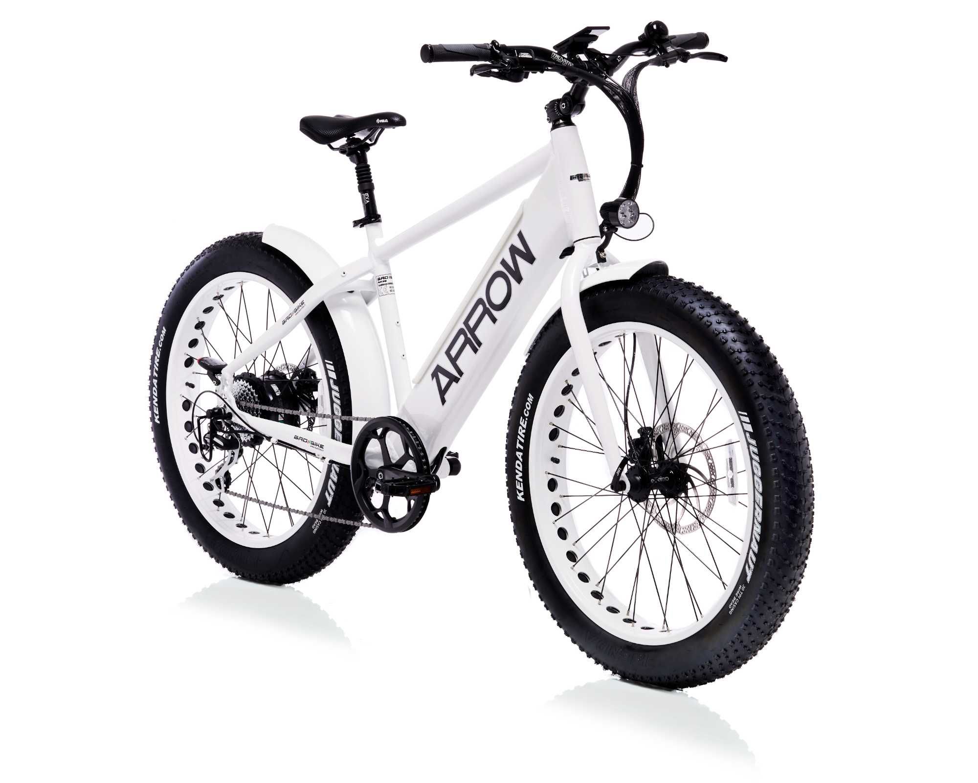 Rower elektryczny BAD BIKE – szerokie koła, jak nowy, made in Italy