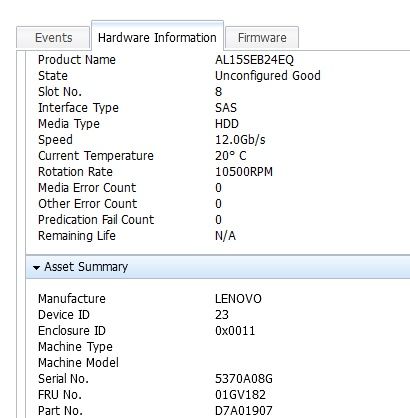 SAS 12Gb 2.4TB dwa dyski serwerowe IBM ThinkSystems