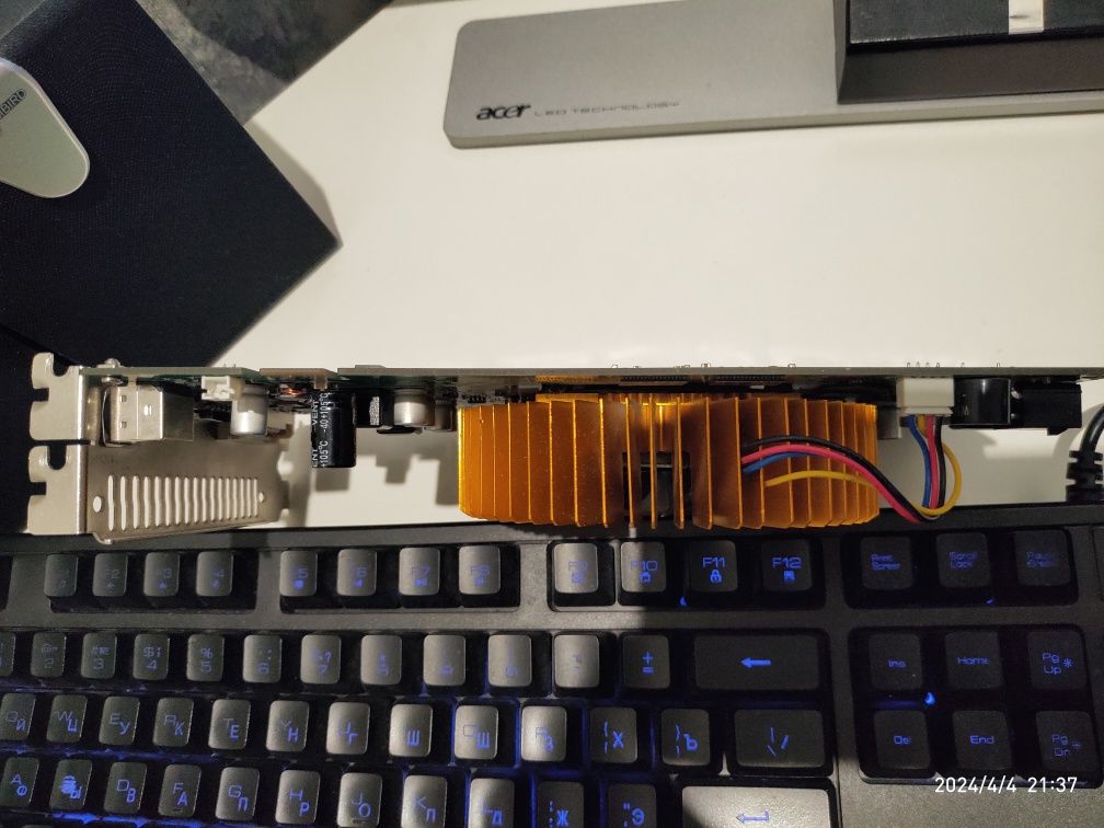 Відеокарта Nvidia Ge Forse GSO 9600.
