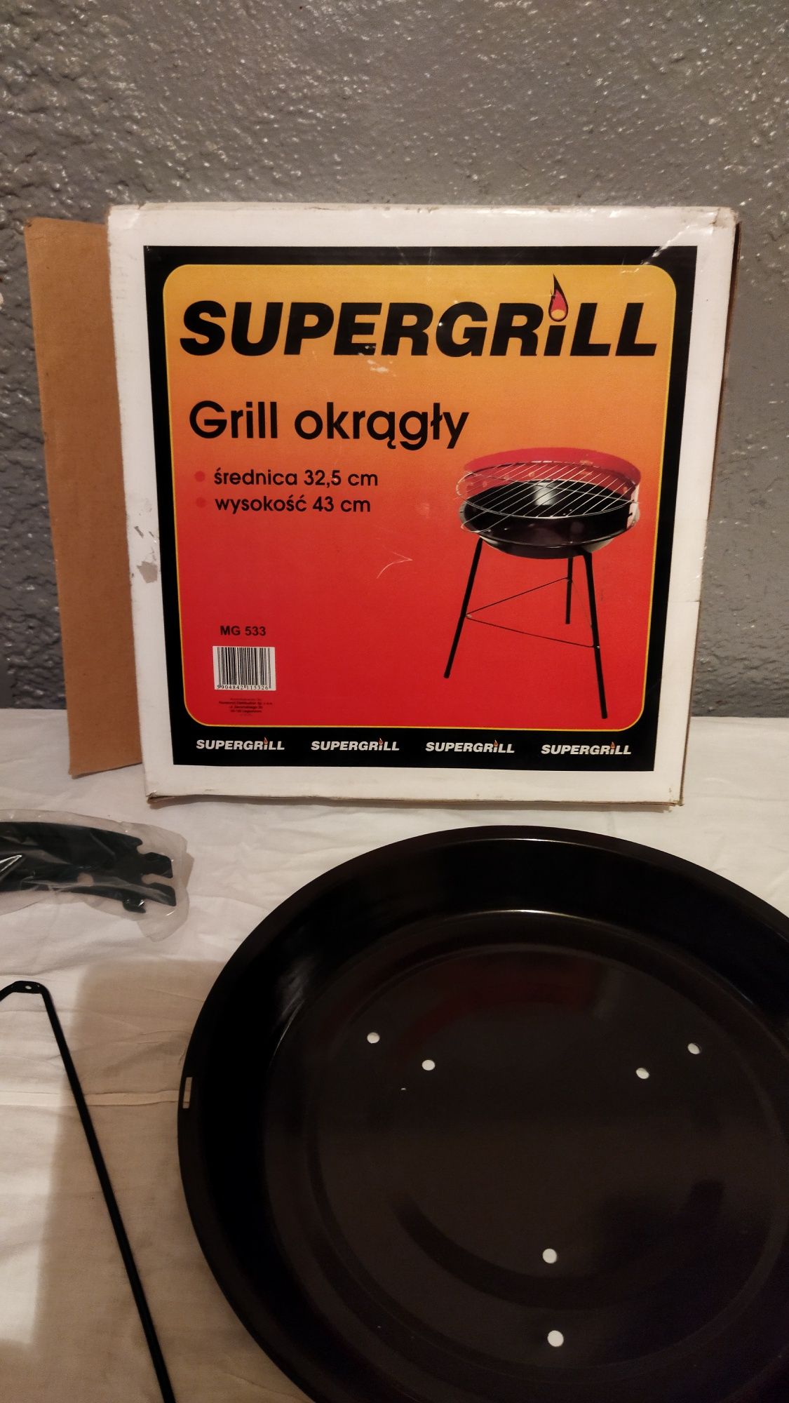 Grill turystyczny.