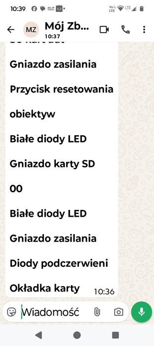 Kamera wifi ledowa z dźwiękiem