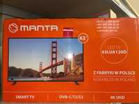 В наявності телевізор 4К MANTA 43LUA120D  Smart TV, Wi-Fi. Гарантія