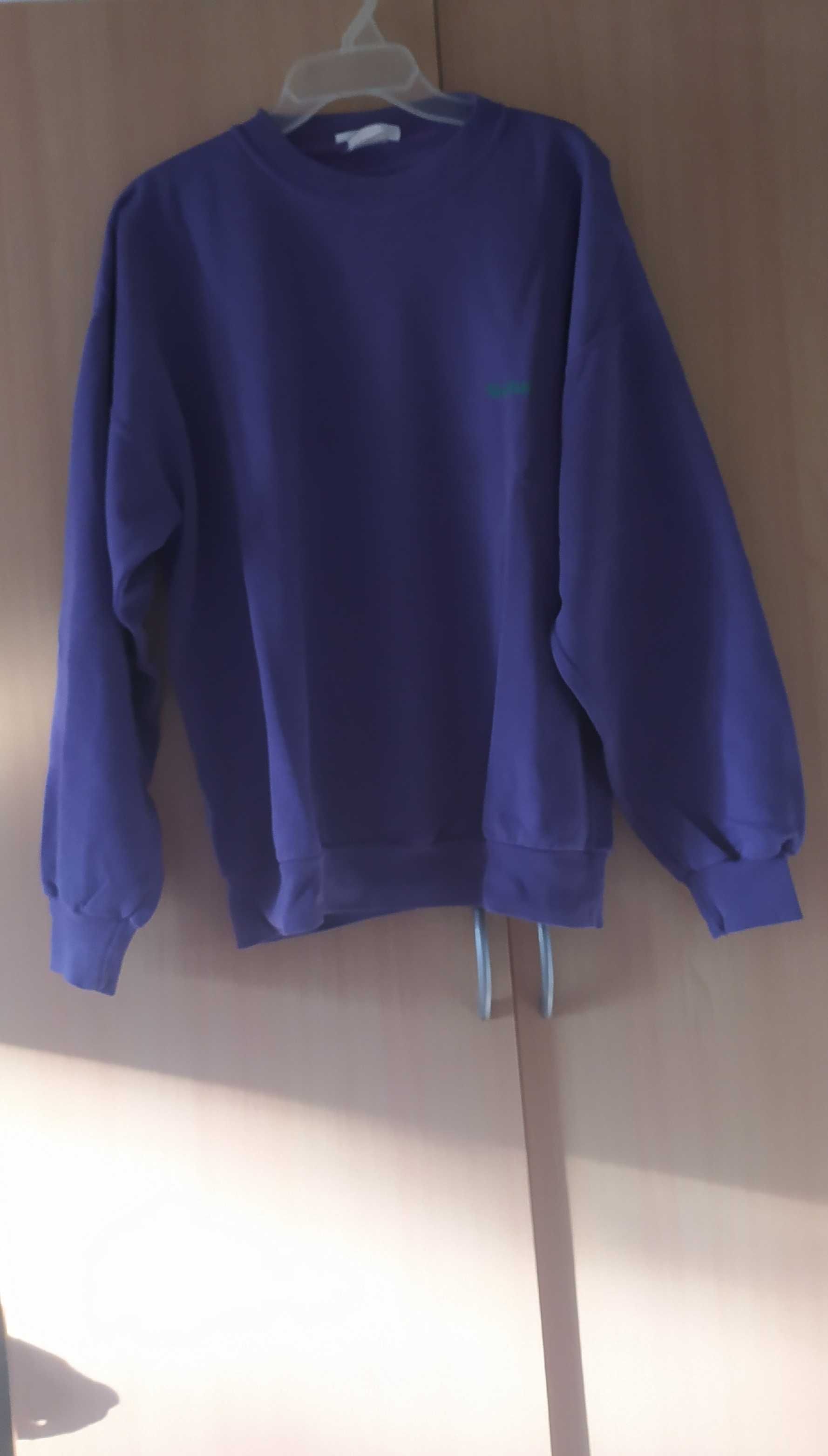 Fioletowa bluza damska