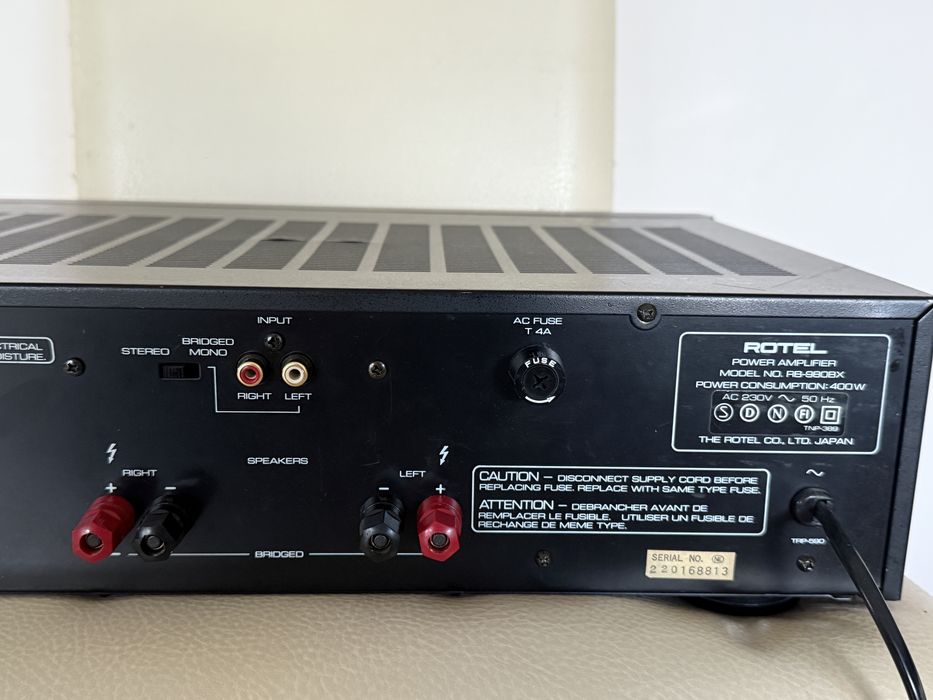 Rotel RB-980BX / Końcówka mocy / Wzmacniacz stereo
