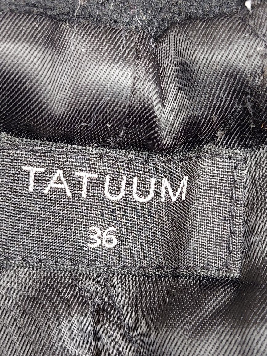 Kurtka z kapturem damska czarna rozmiar 36 firma TATUUM