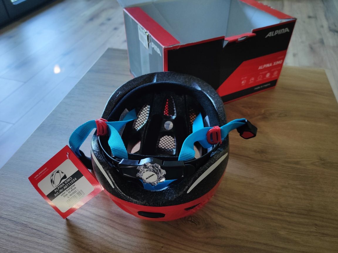 Kask rowerowy Alpina Ximo firefighter 45-49 cm XD1411