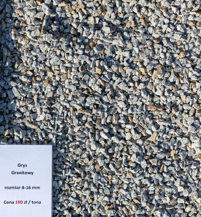 Kamienie Ozdobne - Grys Granitowy Dalmatyńczyk PREMIUM 8-16, 16-22mm