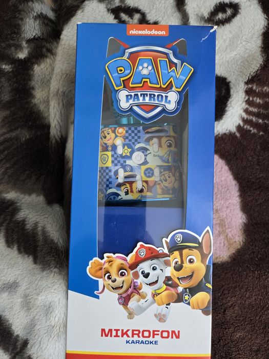 Mikrofon karaoke Huslog Psi Patrol Chase EMX-010246 Niebieski