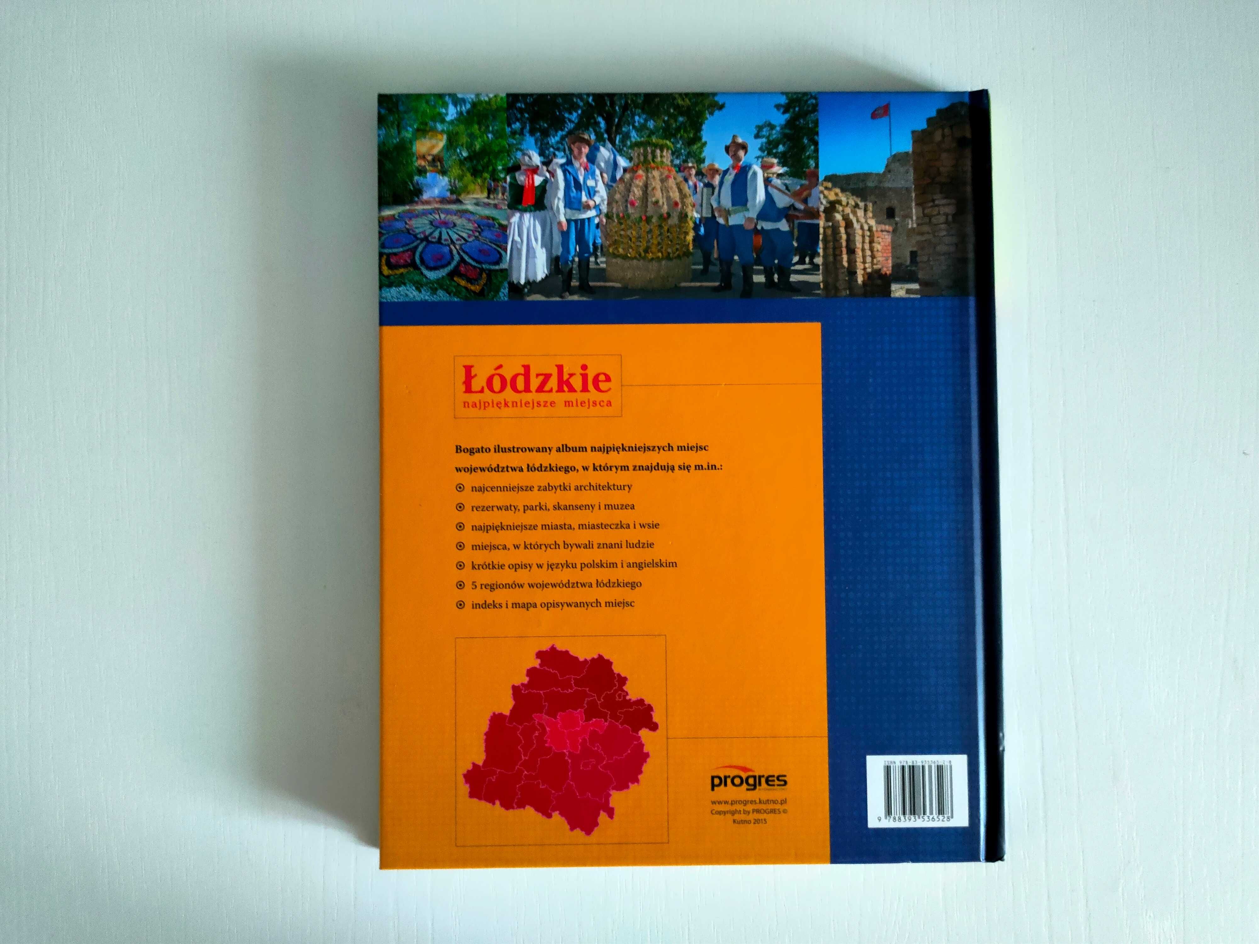 Album regionalny - Łódzkie najpiękniejsze miejsca - 160 stron