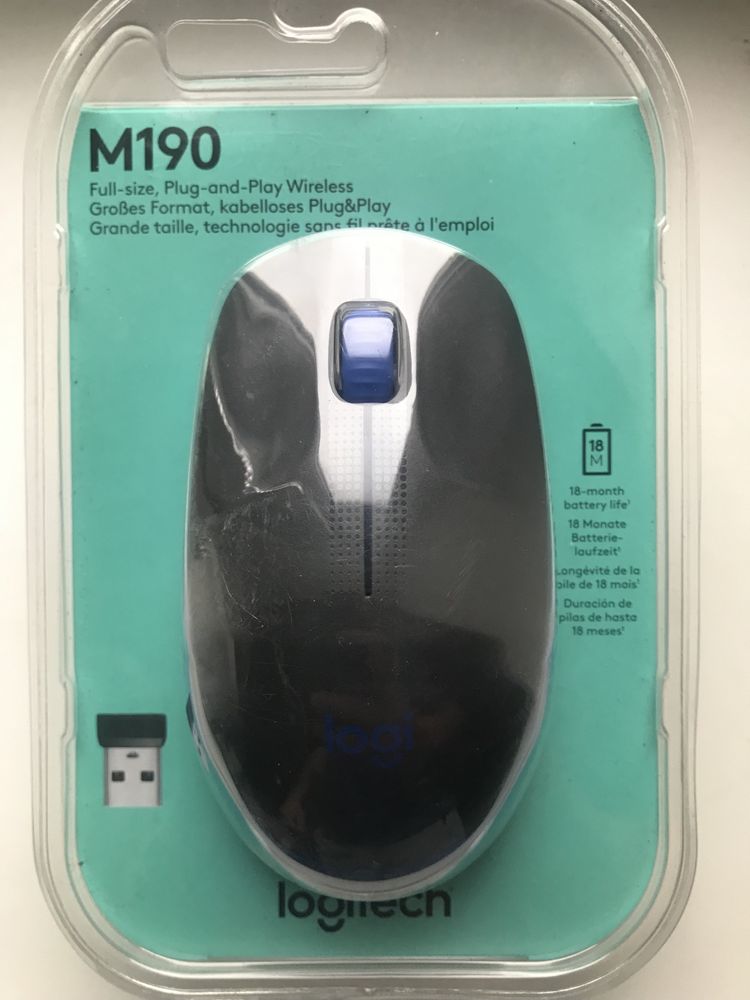 Мышь Logitech M190 Wireless