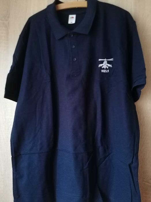 Koszula męska Polo granatowa WZL1.Rozmiar XXL