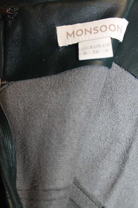 Юбка эко кожа Monsoon р.евро 36
