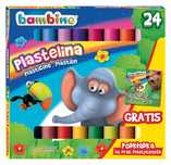 Plastelina 24 Kolory Bambino
