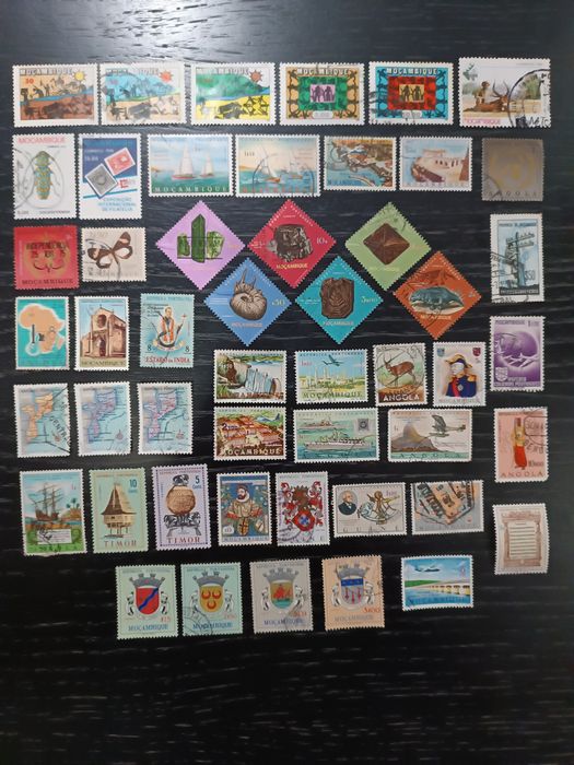 Ex-colonias de Portugal, 100 Selos