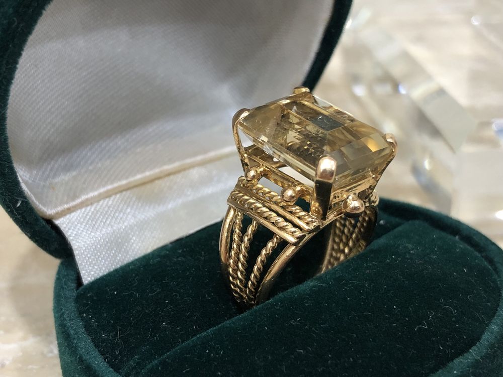 Złoty pierścionek  18K/pr.750 , 6,7gr.