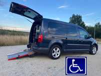 VW Caddy Maxi z Rampa dla osób na wózku inwalidzkim