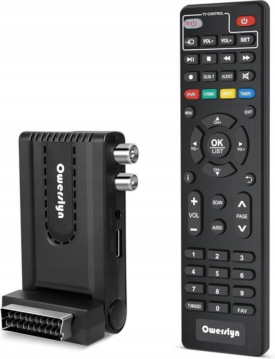 dvb-t2 hd 1080p dekoder cyfrowy naziemny 2024 h265 10-bitowy