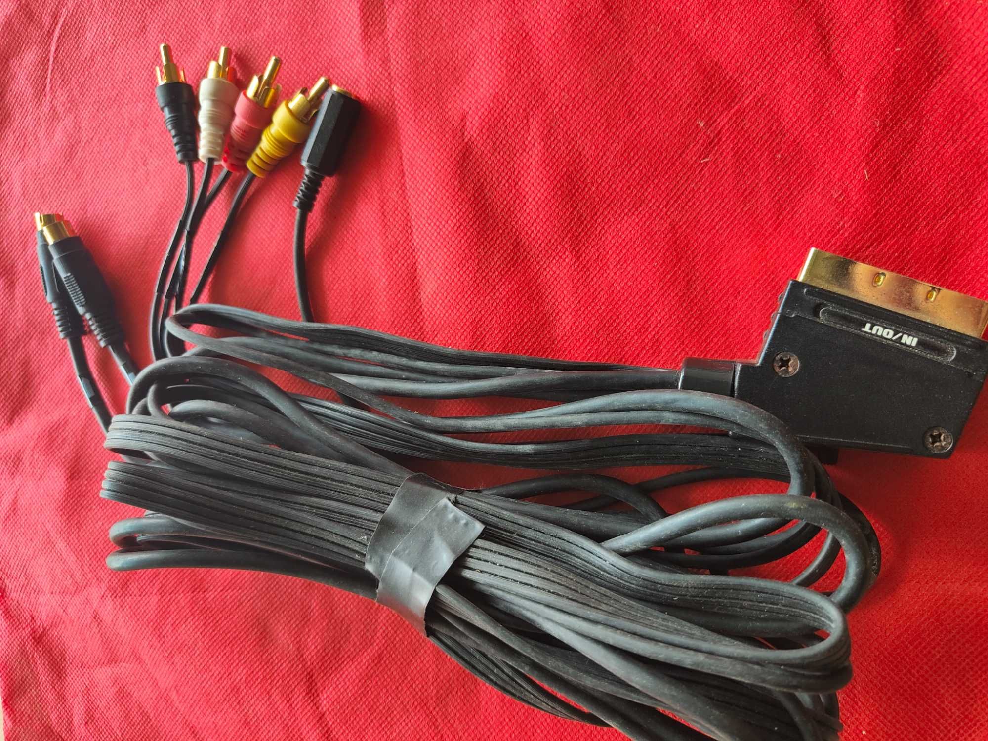 Cabo Scart HAMA Rca_Svideo com 2 mt