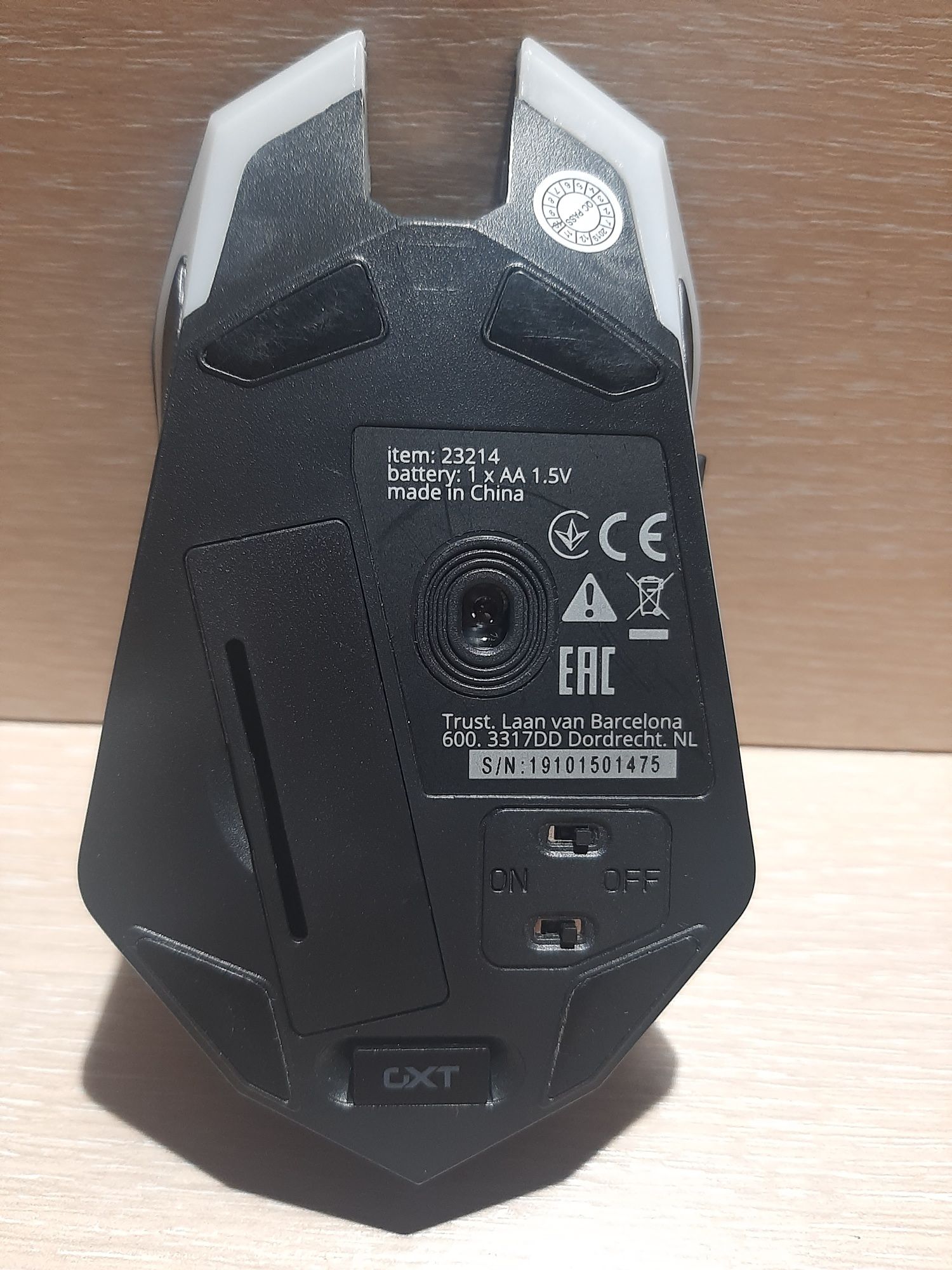 Комп'ютерні мишки USB бездротові Trust Izza GXT 107